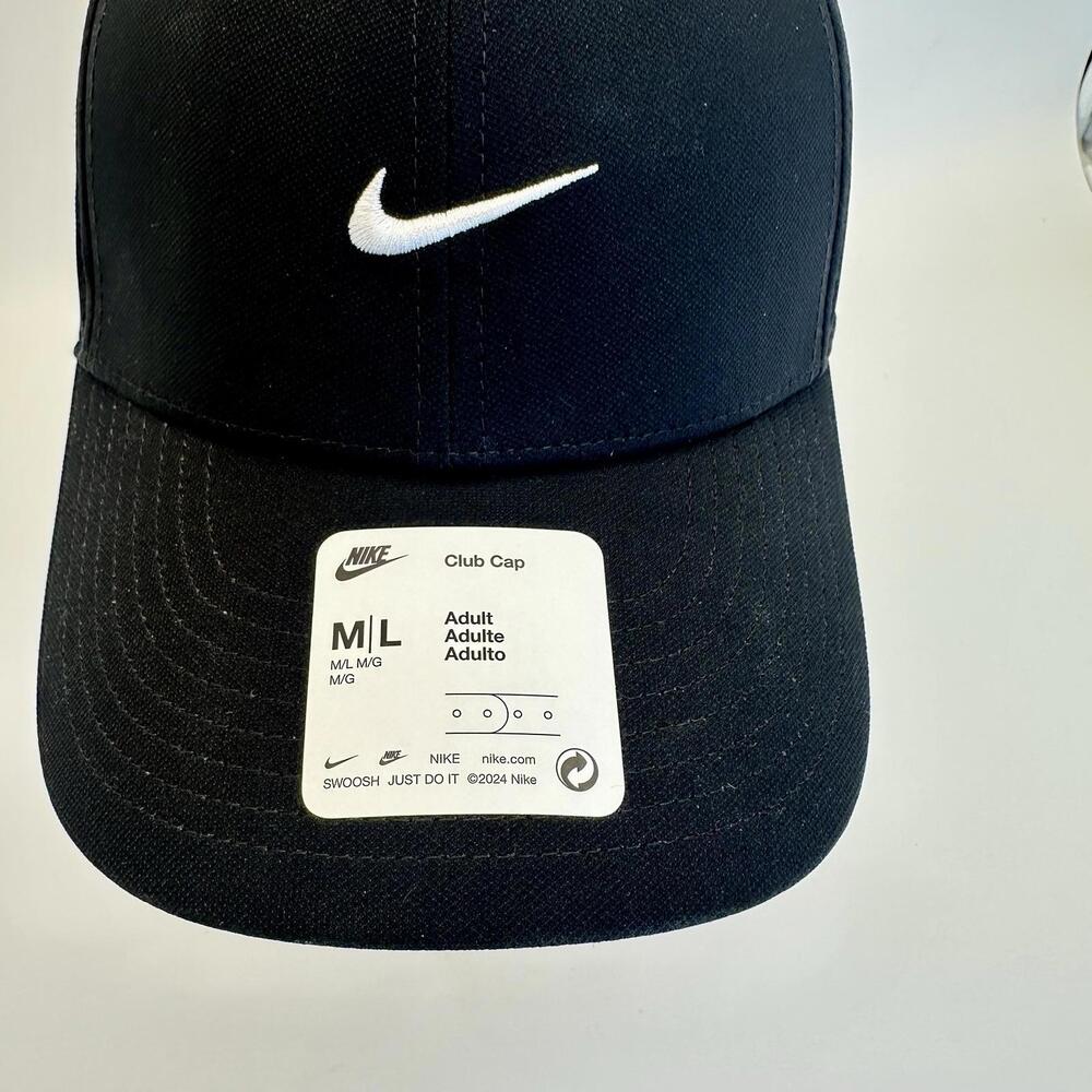 NEW Nike Dri-Fit Club Cap Black L/XL Unisex - Picture 3 of 9